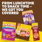 Lunchables Ham & Cheddar with Vanilla Creme Cookies, 5 ct Pack, 3.5 oz Trays