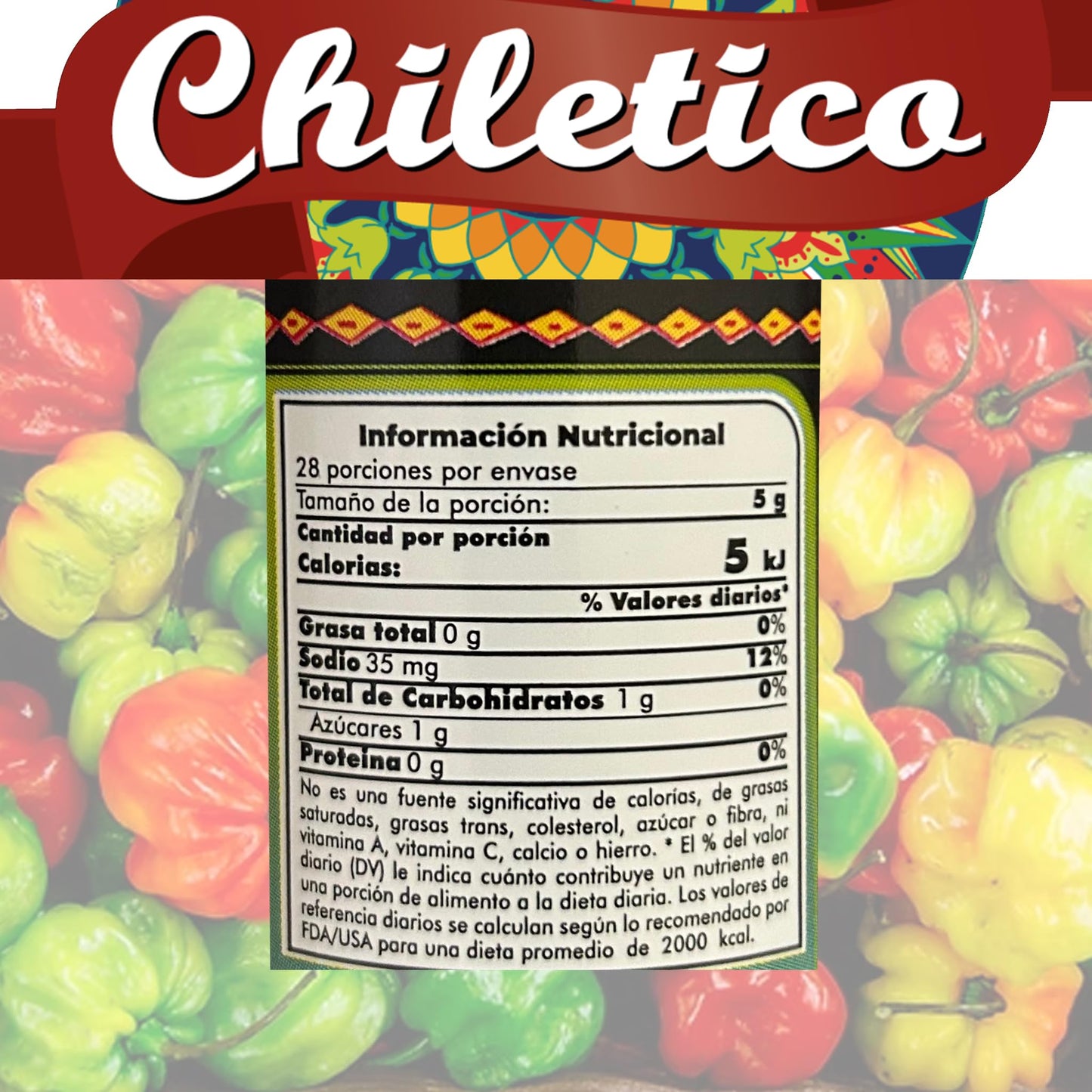 Chiletico Caribbean Hot Sauce Gift Set - Artisan Costa Rican handcrafted -Puerto Lim  n Inspired - Natural Ingredients - 4-Pack