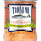 Tonnino Salmon Silver Fish, Dill & Garlic, Skinless & Boneless, 6.3 oz (Pack of 6) - Protein Snacks, Ready to Eat Meals