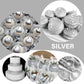 Vividye Edible Glitter Spray - Food Grade Shimmer Dust for Baking & Drinks, 20g, Silver