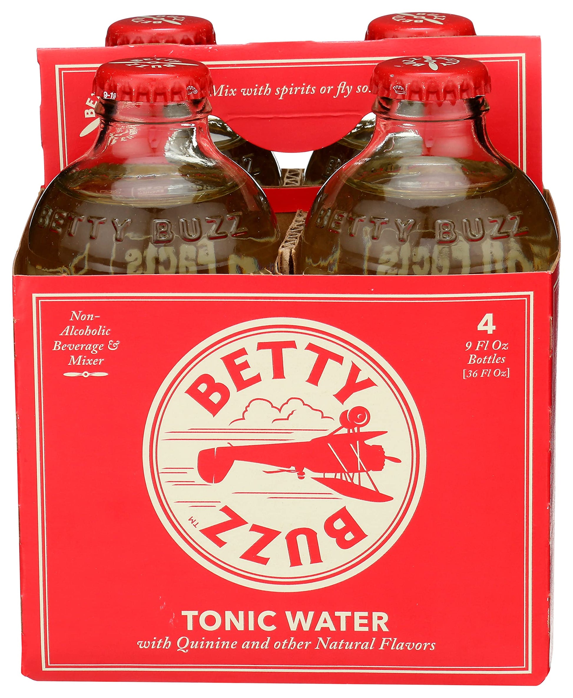 Betty Buzz Cktl Mxr Tonic Water 4Pk 36 FO