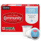 Community Coffee French Vanilla Flavored K-Cup Coffee Pods, Medium Roast, 12 Count