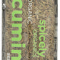 Spicely Organic Cumin Seeds Whole 1.70 Ounce Jar Certified Gluten Free
