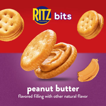RITZ Bits Peanut Butter Sandwich Crackers, 8.8 oz