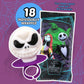 The Nightmare Before Christmas Lollipop Rings  Individually Wrapped Decorated Suckers  Halloween 2025 Candy  18 Count