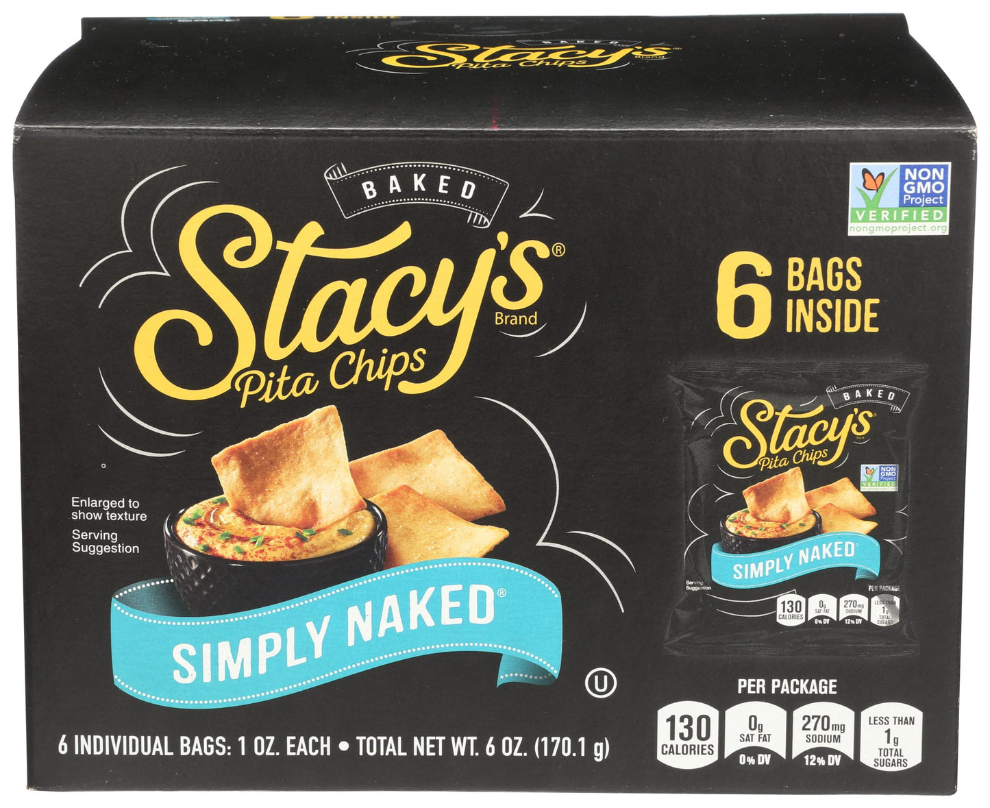Stacys Snacks  Pita Chips  6 Ounce