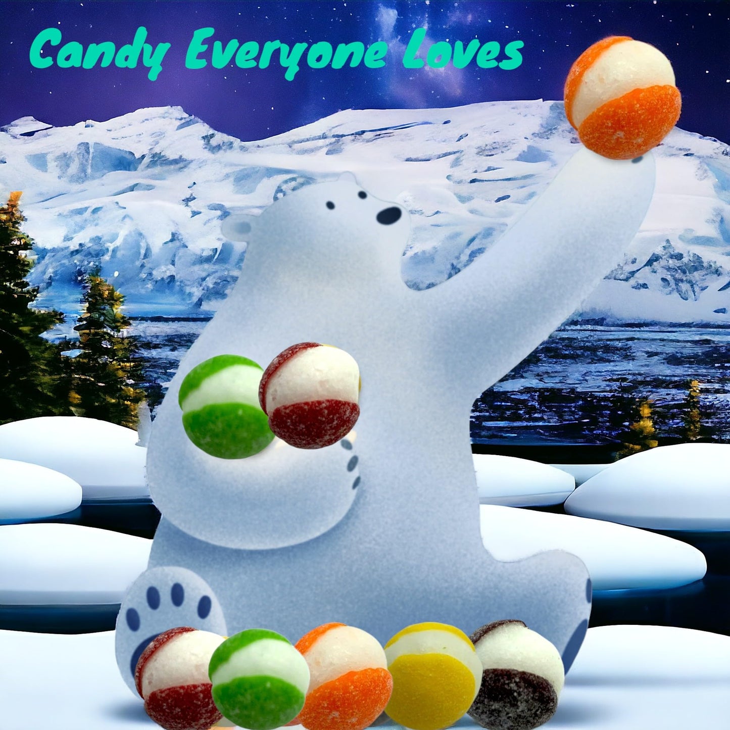 Klub Bulk Premium Freeze Dried Candy Sour Dried Crunchy Comets-1 Lb Fruity Crispy Crunchy Sour Candy Popping Into A Unique Shape