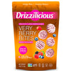 Drizzilicious Mini Rice Cakes Very Berry, Vegan, Gluten Free, 4 oz Pack