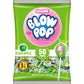Charms Blow Pop Single Flavor Bag - Sour Apple Flavored Lollipops With A Bubble Gum Center - Individually Wrapped Hard Candy - G