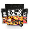 Ghetto Gastro Pancake & Waffle Mix Variety 3-Pack (Original, Sweet Potato, Strawberry) - Vegan & Non-GMO Ingredients - Kosher Ce
