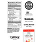 Think Jerky Sriracha Honey Turkey Jerky, Gluten Free, Low Calorie, 1 oz Bags, 8 Pack