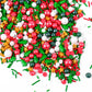 Sprinkles For Cake Decorating 7Ounce, Edible Star Christmas Tree Sprinkles For Cupcake Toppers, Cookie, Ice Cream Decorations Ch