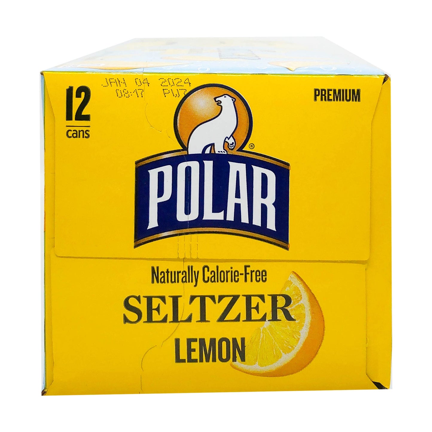 Polar Seltzer Lemon, 12 Fluid Ounce (Pack Of 12)
