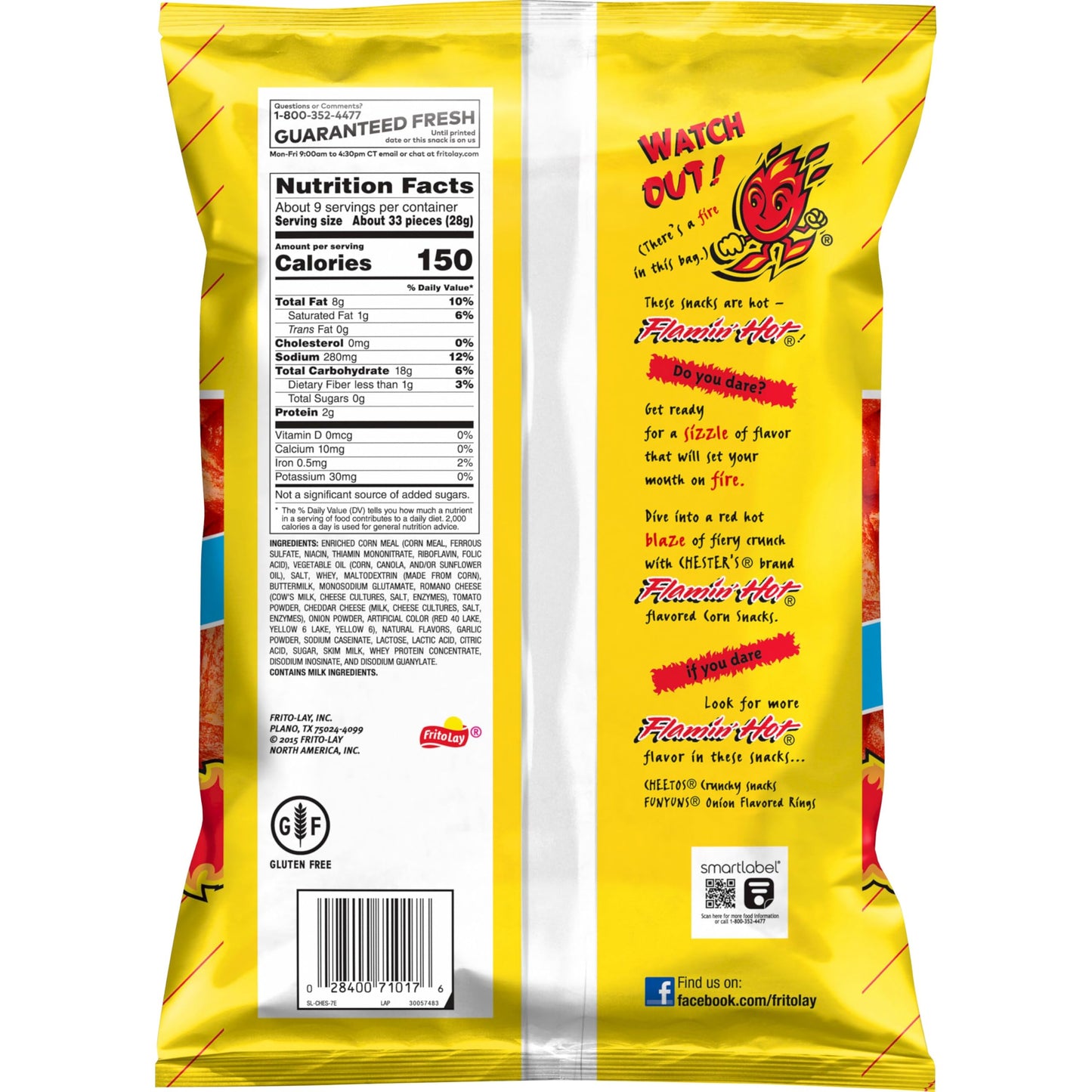 Chesters Hot Fries 8.625oz