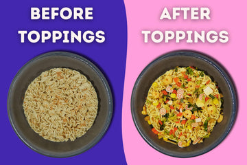 Dried Ramen Toppings - Seafood Mix Ramen Toppers For Noodles That Include Dry Ramen Toppings With Fish Cake - (Small Size, 3 Oz)