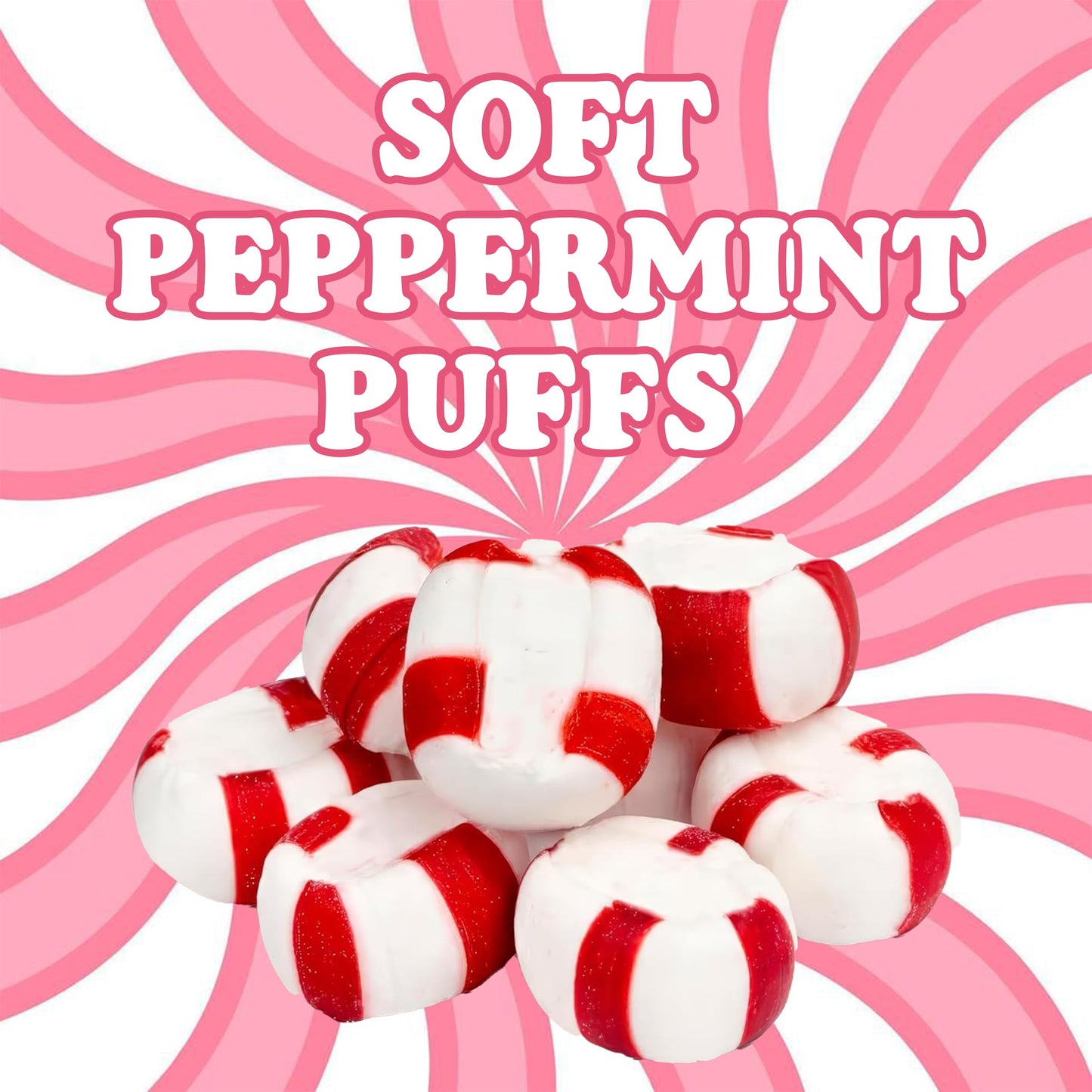 Soft Peppermint Candy Balls, 200 Pieces Of Classic Christmas Candy Bulk, Stocking Stuffer, Individually Wrapped Red And White St