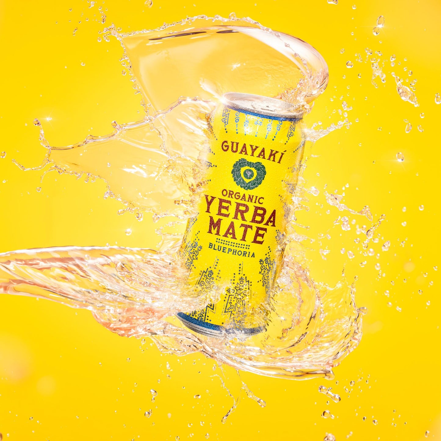 Guayaki Yerba Mate Energy Drink, Organic, 150mg Caffeine, 15.5 Fl Oz, Pack of 12