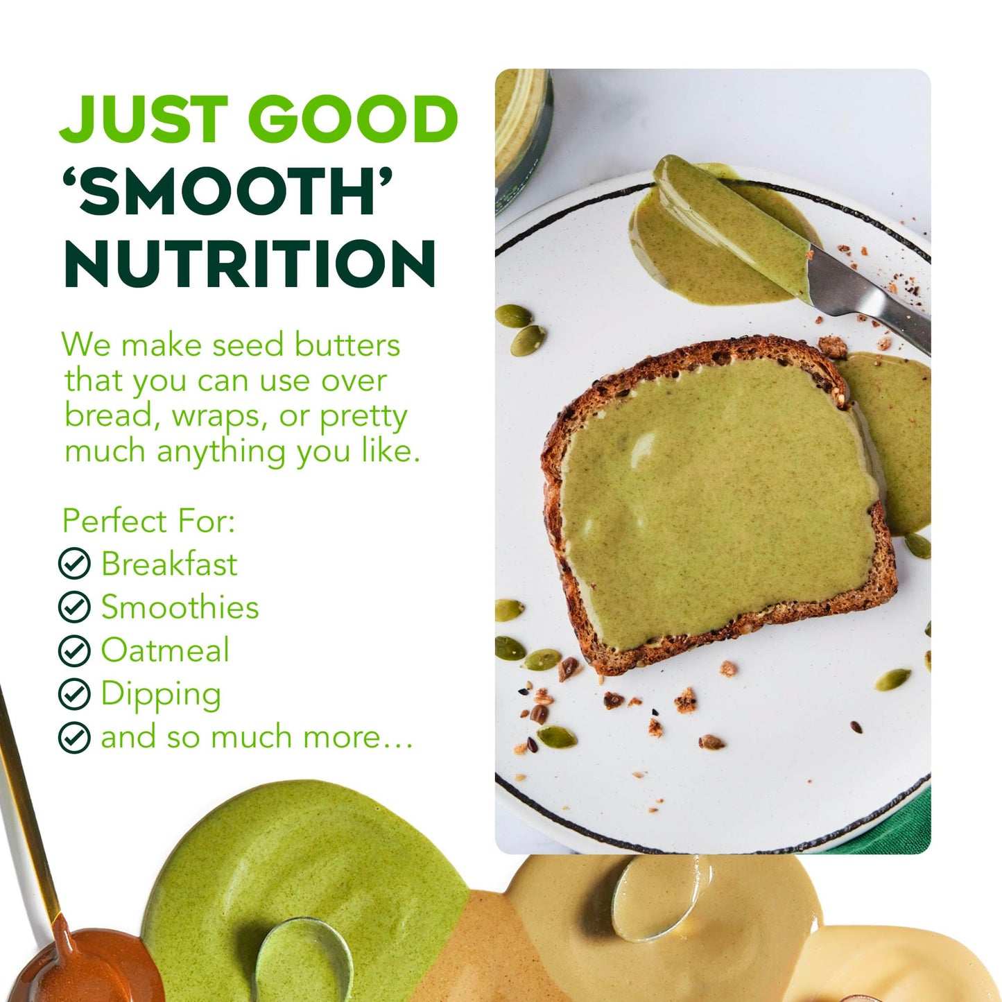 88 Acres Organic Pumpkin Seed Butter, Unsweetened, Keto-Friendly, Vegan, 28 oz, Gluten-Free, Nut-Free, 2 Pack