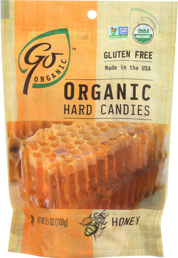 Gonaturally Organic Hard Candies (Honey) (1 X 3.5 Oz)