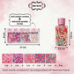 Confect Blue, Pink & White Pearl Heart Sprinkles Mix - Edible Baking Decorations For Cakes, Cupcakes, Cookies - Baby Shower & Fr