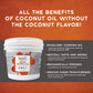 Wildly Organic Refined Coconut Oil 128 Fl Oz, 1 Gallon - Organic, Non-Gmo, Vegan, Rbd, Mct, No Coconut Flavor Or Aroma (Neutral