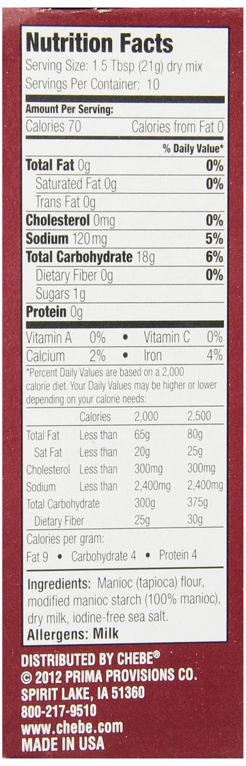 Chebe Bread Original Cheese Bread Mix, Gluten Free, 7.5-Ounce Bags (Pack Of 8)
