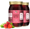 Green Jay Gourmet Strawberry Butter - All-Natural, Gluten-Free Fruit Spread - Strawberry Spread w/ Fresh Strawberries- Gourmet F