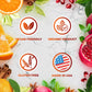 Total Tea Detox Tea & Energy Set - 25 Day Detox - Herbal SIim Tea with Chamomile - Hibiscus Tea and Ginger Root for Colon Cleanse - Natural Citrus & Cinnamon Fruit Tea for Digestive Health