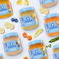 Gerber Stage 2 Baby Food, Mango Guava Jar, Fruit Puree, Vitamin C, Non-Gmo, Baby Food Fruit, Puree Jars Glass, 10-Pack