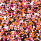 Manvscakes Themed Sprinkles Mix for Cake Decorating, 4 oz, Orange Pink, Assorted Halloween Sprinkles