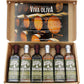 Viva Oliva Balsamic Vinegar Variety Gift Set - 6 x 60ml (2oz) - Barrel aged premium balsamics made in Modena, Italy (18 Year Tra