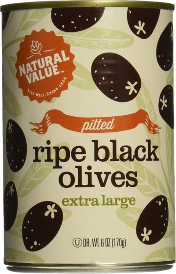 Natural Value Extra Lg Black Olives (24X6Oz )