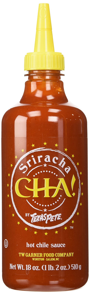 Texas Pete Sriracha Cha! Hot Chile Sauce, 18 Oz
