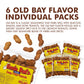 Uncle Bud'S Deep Fried Peanuts In Shell (6-Pack) | Old Bay Seasoning Peanuts, Peanuts Individual Packs, Spicy Peanuts, Nuts Indi