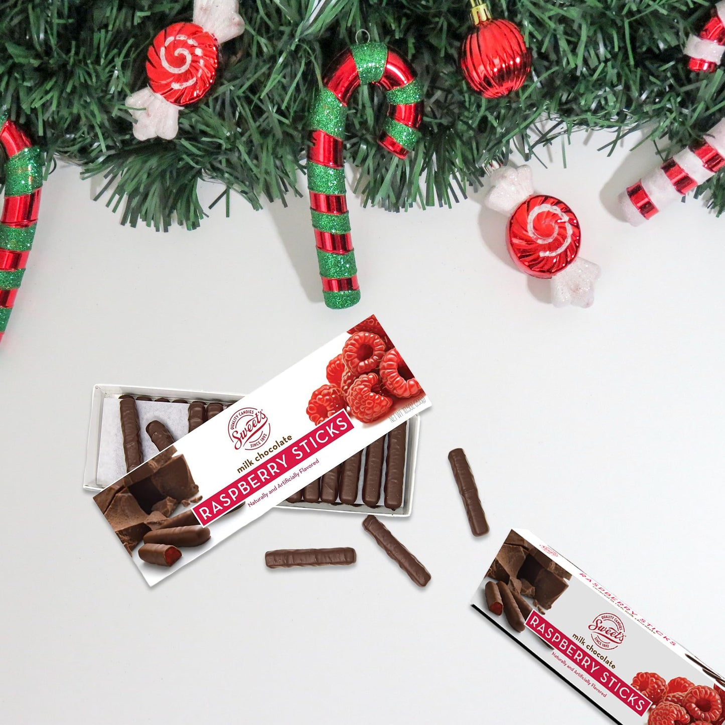 Sweets Raspberry Milk Chocolate Sticks 2 Pack, Chocolate Candy, Chocolate Box, Chocolate Covered Fruit, Box Of Chocolates, Choco