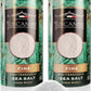 Tuscanini Premium Italian Fine Sea Salt, 16Oz Tube (2 Pack) | Authentic Mediterranean Sea Salt From Sicily