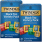 Twinings Black Tea Variety 2-Pack with Earl Grey Tea, English Breakfast Tea, Irish Breakfast Tea, and Lady Grey Tea Bags, Indivi