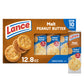 Lance Sandwich Crackers, Malt With Peanut Butter, 10 Individually Wrapped Packs, 6 Sandwiches Each