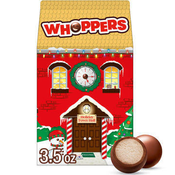 WHOPPERS Malted Milk Balls  Christmas Stocking Stuffer Mini Carton  3.5 oz