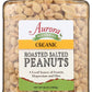 Aurora Products Organic Roasted & Salted Peanuts, 44 Oz