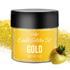 Limino Edible Glitter - 30g Gold Luster Dust for Baking, Cake Decorating, and Drinks