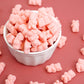 The Hampton Popcorn Company Pink Gummy Bears, Strawberry Flavored, 2.2 Pound Bag