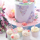 Rssta i Cupcake Toppers 30 Pack Pink Glitter Housewarming Decorations