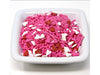 Valentine's Hearts Sprinkle Sequins - Pink Sprinkles with Red and White Heart Shapes