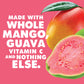 Solely - Organic Mango & Guava Whole Fruit Gummies (Pack Of 8 Boxes, 5 Bags Per Box) - Real Fresh Fruit - Healthy Snacks For Adu