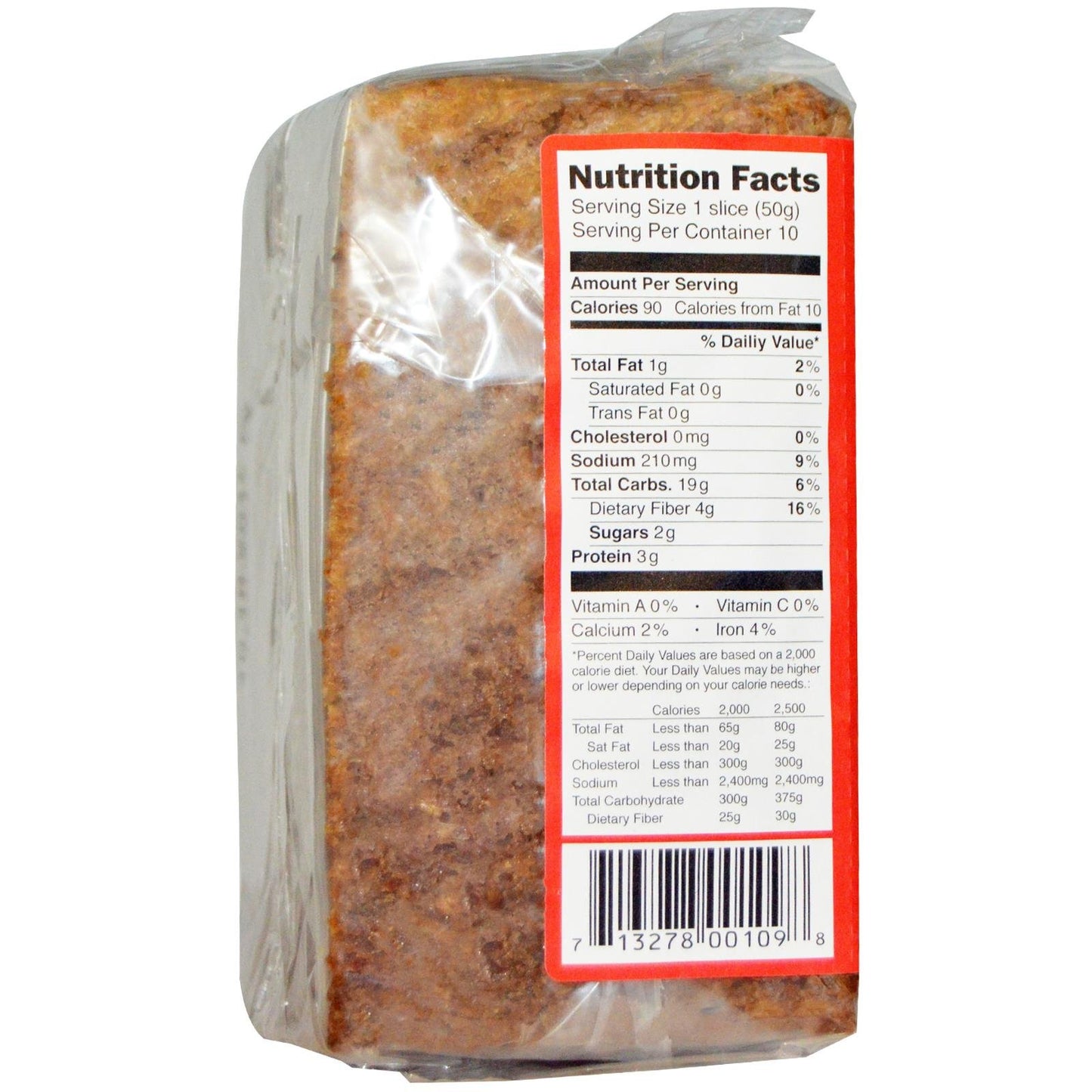 Bavarian Bread, Bread Multi Grain Organic, 17.6 Ounce