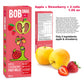Snacks Variety Pack for Kids Adults - 60 Bulk Healthy Fruit Roll Up Individual Packs of 3 for Kids Adults with Natural Strawberr