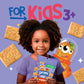 Get'Ems! From Gerber, Snacks For Kids, Maple Space Crackers Snacks For Kids, Made With Real Veggies & Fruits, Iron & Vitamin E -