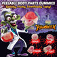 Amos Halloween Peelerz Body Parts Gummies Candy, Individually Wrapped, 240g (8.47oz) Bag, Fun   for Kids and mature-themeds