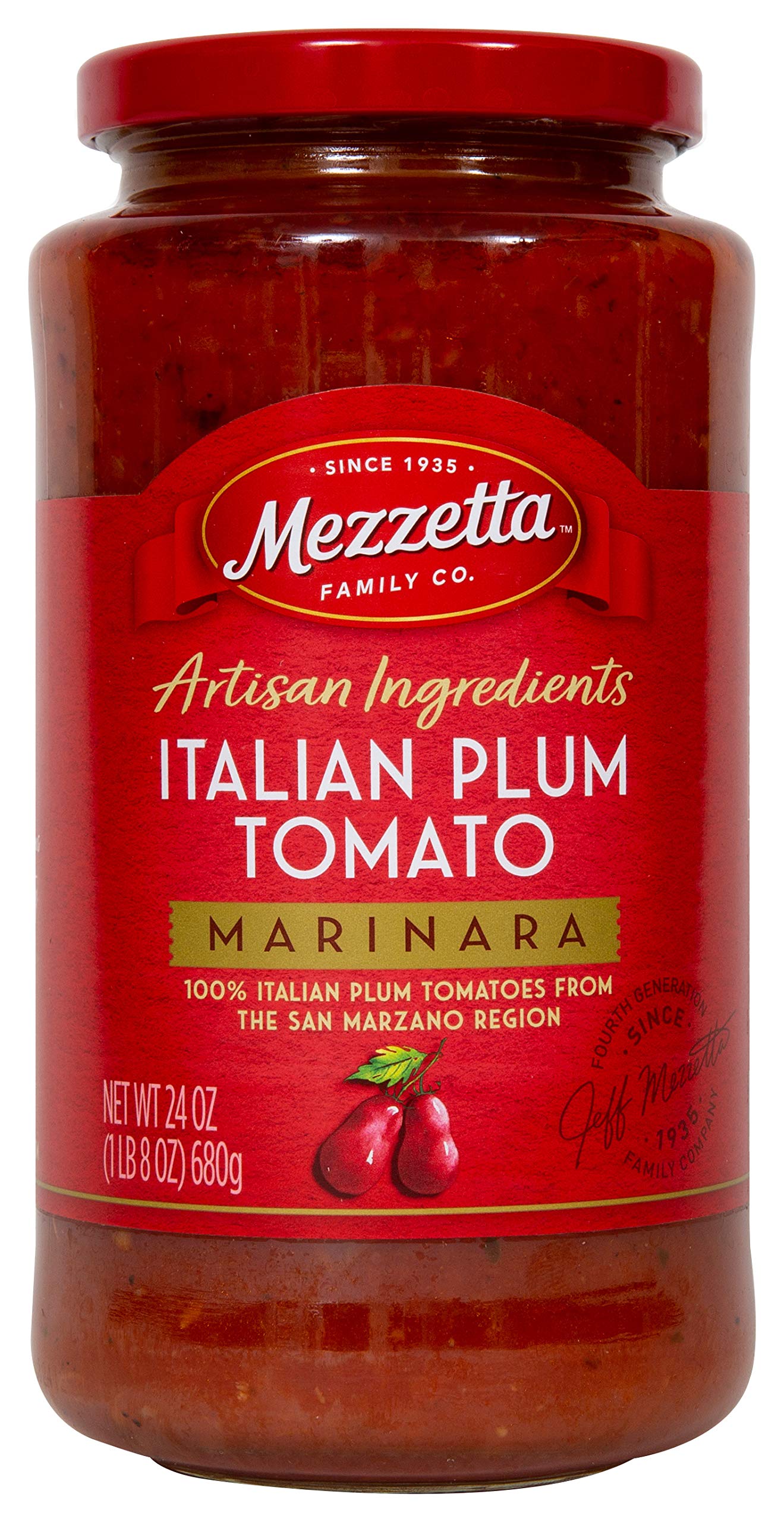 MEZZ ITAL PLM TOM SAUCE ( 6 X 24 OZ   )